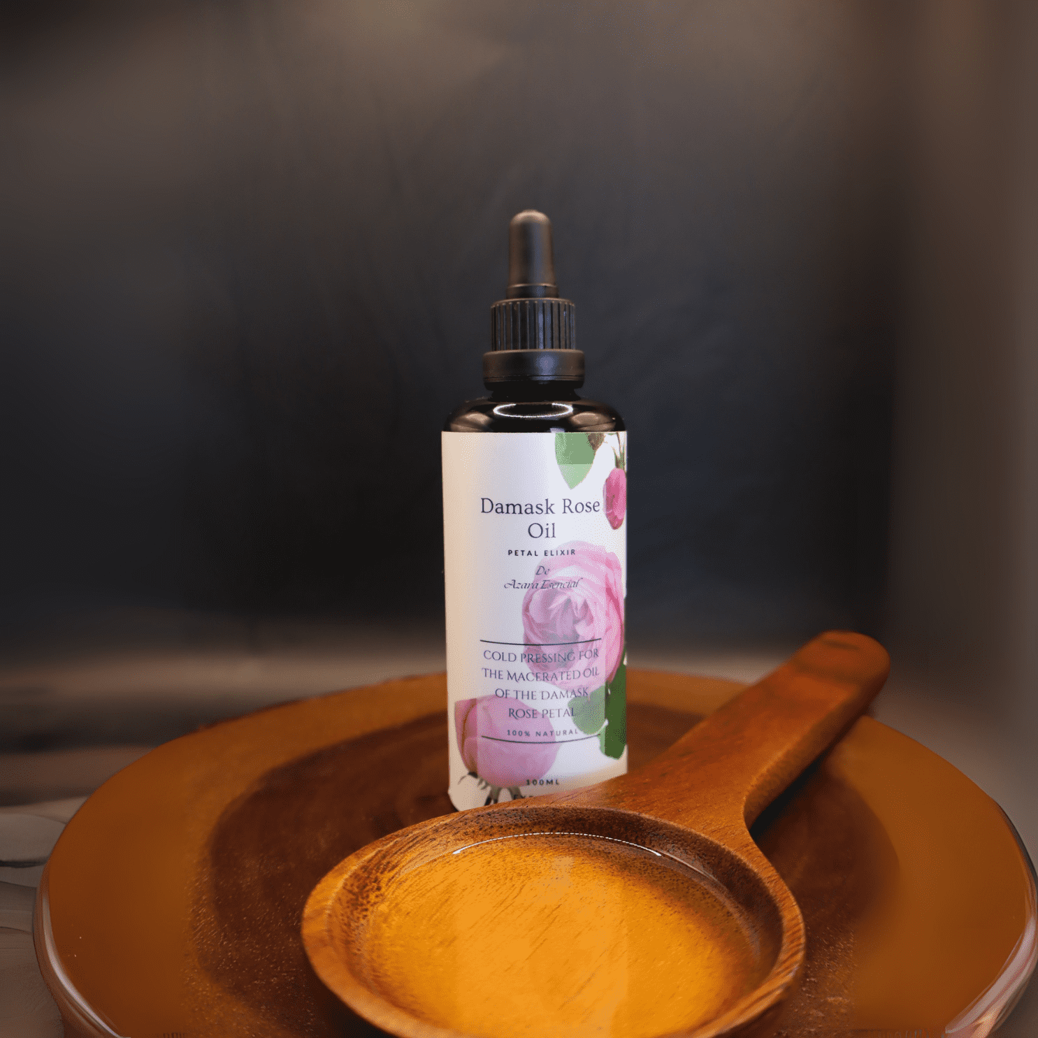 Premium Syrian Rosa Damascena Oil (With Naturally Occurring Plant-Derived Exosomes)